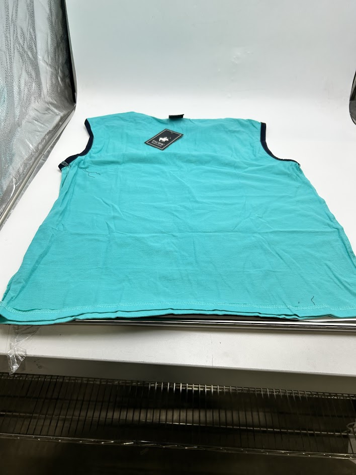 PACIFIC POLO CLUB MEN'S SLEEVELESS T-SHIRT - SIZE: MEN XL - PALE BLUE - Brand New