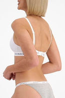 BONDS WOMEN'S WIRELESS T-SHIRT BRA CONTOUR CUPS, SOFT COTTON-MODAL - SIZE 38C - Like New