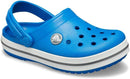 CROCSKIDS CLASSIC CLOG SPORTS SANDALSEUR - SIZE: YOUTH J2 - COBALT BLUE - Like New
