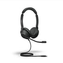 JABRA EVOLVE2 30 SE WIRED STEREO NOISE-CANCELLING HEADSET FEATURES 2-MIC - BLACK - Like New