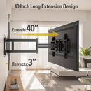 Mounting Dream Long Arm TV Wall Mount for Most 42-90 Inch TV, 40 Inch Extension - Like New