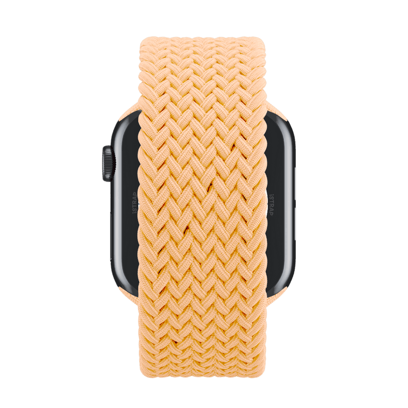 APPLE WATCH BRAIDED SOLO LOOP 41MM - SIZE 6 - MAIZE - Brand New