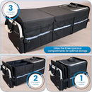 RHINOZERO TRUNK ORGANIZER | SEDAN SUV TRUCKS, DETACHABLE COOLER BAG - BLACK - XL - Like New