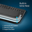 KENSINGTON PRO FIT ERGO KM680 EQ WIRELESS KEYBOARD AND MOUSE DESKTOP K72486NA - Brand New