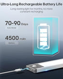 GOODEA 17.5" UNDER CABINET LIGHTING 4500MAH RECHARGEABLE LIGHT, 4 PACK - SILVER - Like New