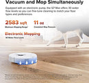 ROBOROCK Q7 MAX ROBOT VACUUM AND MOP CLEANER WITH SIDE BRUSHES BUNDLE - WHITE - Like New