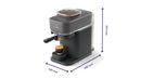 PHILIPS BARISTINA ESPRESSO MACHINE - BLACK/BERRY RED - Like New