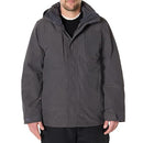 AMAZON ESSENTIALS MENS WATER RESISTANT 3 IN 1 SNOW JACKET SIZE L CHARCOAL - Brand New