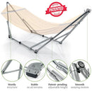 Tranquillo Double Hammock with Stand 650lb Capacity Double Hammock - Like New