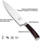 imarku Chef Knife 8 inch, High-Carbon Stainless Steel Pro Kitchen Knife Like New