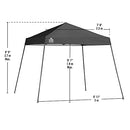 Quik Shade Expedition 10 x 10-Foot Instant Canopy Slant Leg Tent 64SqFt - Green - Brand New
