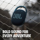 JBL Clip 4 Portable Mini Bluetooth Speaker, IP67 waterproof and dustproof - Like New