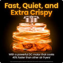 Chefman Air Fryer TurboFry 7-Qt, 6-in-1 High-Powered 450°F Cooking for RJ38-7TW - Like New