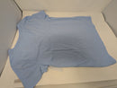 TIME AND TRU WOMEN'S COTTON V-NECK TEE SHORT SLEEVES - SIZE: XS  - POLISHED BLUE - Brand New