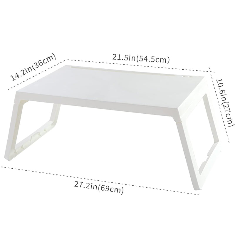 ‎DAWNTREES DAWNTREES MULTIFUNCTION LAPTOP BED DESK,USED AS LAPTOP DESK - WHITE - Like New