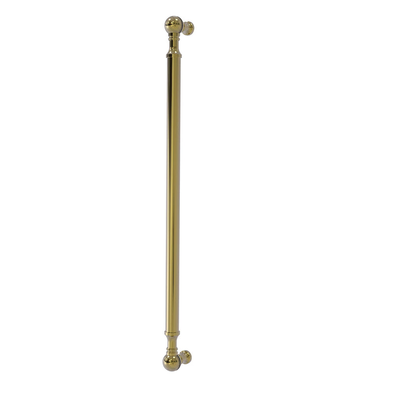 ALLIED BRASS P-3/18 18 INCH BEADED REFRIGERATOR APPLIANCE PULL, BRASS - Like New