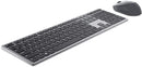 Dell Premier Multi-Device Wireless Bluetooth Keyboard Mouse KM7321W - TITAN GRAY Like New