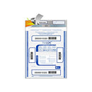 ControlTek TripLok 12" x 16" Clear 100 Bags, Tamper-Evident Deposit Bags 585040 - Brand New