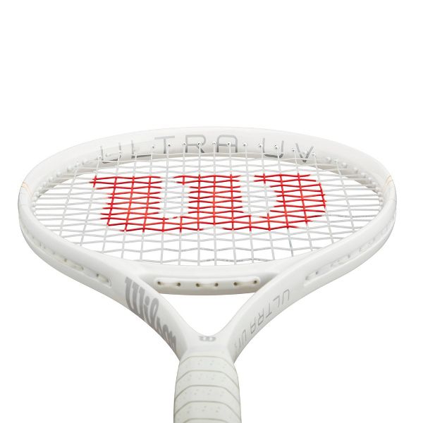WILSON ULTRA UV RACQUET: GRAPHITE TRADITIONAL FRAME 4-3/8" GRIP, 103 HEAD WHITE - Brand New