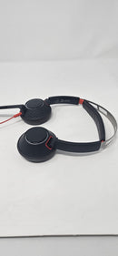 PLANTRONICS BLACKWIRE 5220 USB-C HEADSET, ON-EAR MONO HEADSET, WIRED - BLACK/RED - Like New