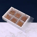 BBC Bakery Ins Marble Cake Box With Clear Lid Gift Packaging Boxes - Brand New
