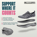 SKECHERS WOMEN'S BREATHE-EASY SIMPLE PLEASURE CHARCOAL SIZE 8.5 - Brand New