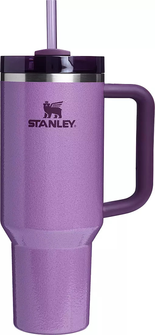 STANLEY 40 OZ QUENCHER H2.0 FLOWSTATE TUMBLER - HAMMERTONE LILAC - Like New