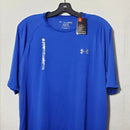 UNDER ARMOUR SHIRT MEN'S THE TECH TEE SHIRT CREWNECK SHORT SLEEVE SIZE L - BLUE - Brand New