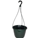 10" Diameter Contempo Swirl Hanging Basket Landmark Plastics 10 Green/White - Brand New