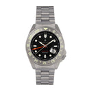 NAUTIS GLOBAL DIVE BLACK DIAL MEN'S WATCH 18093G-C - Like New