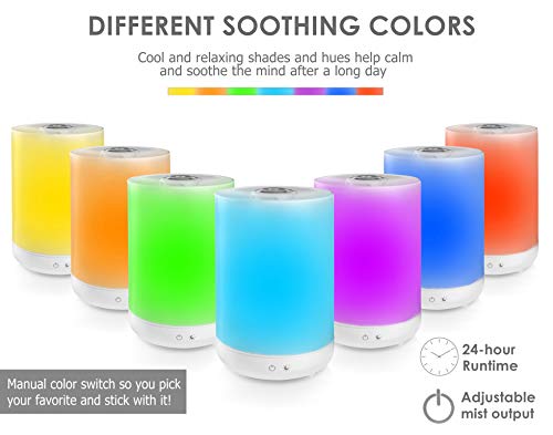 Bell+Howell 4L Top Fill Humidifier, Color Changing Air Humidifier for Baby - Like New