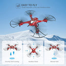 Holy Stone HS200 FPV Drone 720P HD Live Video HS200 - Red - Like New