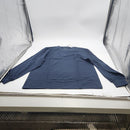 ACTION THREAD APARREL LIGHTWEIGHT LONG SLEEVE TEE SWEATER - SIZE: MEN M - NAVY - Brand New