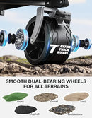 EVERYFUN PRO COLLAPSIBLE WAGON FOLDABLE UTILITY WAGON CART - BLACK - Like New