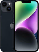 APPLE IPHONE 14, 256GB, - UNLOCKED - MIDNIGHT - Like New