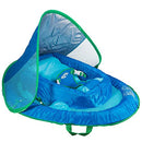 SwimWays Baby Spring Float with Adjustable Canopy, Blue - Brand New