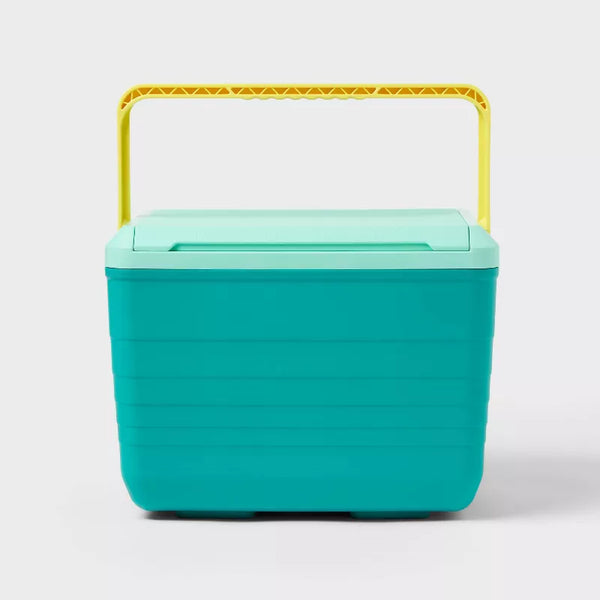 SUN SQUAD HARD SIDED COOLER 14 CANS/10QT - GREEN - Scratch & Dent