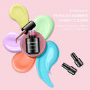 Gel Nail Polish Kit UV Light Amconsure 168W LED Lamp 5 Colors Gel Nail Polish - Brand New