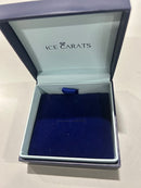 ICE CARATS SILVER CLASP BRACELET - SILVER - Like New