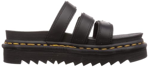 25456001 DR MARTENS WOMEN BLAIRE SLIDE SANDAL BLACK HYDRO SIZE 11 - Like New