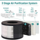 Slevoo Air Purifiers 2023 New Upgrade H13 True HEPA Air Purifier - Black - Like New