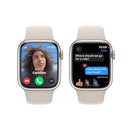 APPLE WATCH 9 GPS + CELLULAR 41MM ALUMINUM STARLIGHT SPORT BAND S/M 4G - Like New