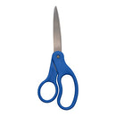 WESTCOTT 41218 ALL PURPOSE PREFERRED STAINLESS STEEL SCISSORS, 8-INCH - BLUE - Brand New