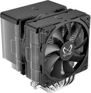 SCYTHE FUMA 3 CPU AIR COOLER, INTEL LGA1700, 120MM, DUAL TOWER - BLACK - Like New