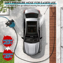 GREENER ELECTRIC PRESSURE WASHER 3800 PSI, 50FT HOSE, SOAP CANNON - BLUE - Like New