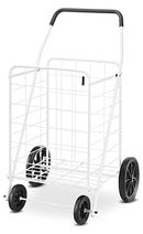 Whitmor Deluxe Utility Foldable Shopping Cart with Wheels, 100 Lb Capacity - Like New
