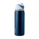 OWALA 32OZ FREESIP STAINLESS STEEL WATER BOTTLE - NAVY NIGHTS - Like New
