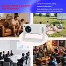 XIAOYA MINI PROJECTOR WIFI BLUETOOTH AUTO KEYSTONE&ELECTRIC - WHITE - Like New