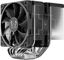 SCYTHE FUMA 3 CPU AIR COOLER, INTEL LGA1700, 120MM, DUAL TOWER - BLACK - Like New