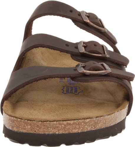 0053901 BIRKENSTOCK WOMEN FLORIDA SOFT FOOTBED SANDAL MEN 5 WOMEN 7 W5 - Like New
